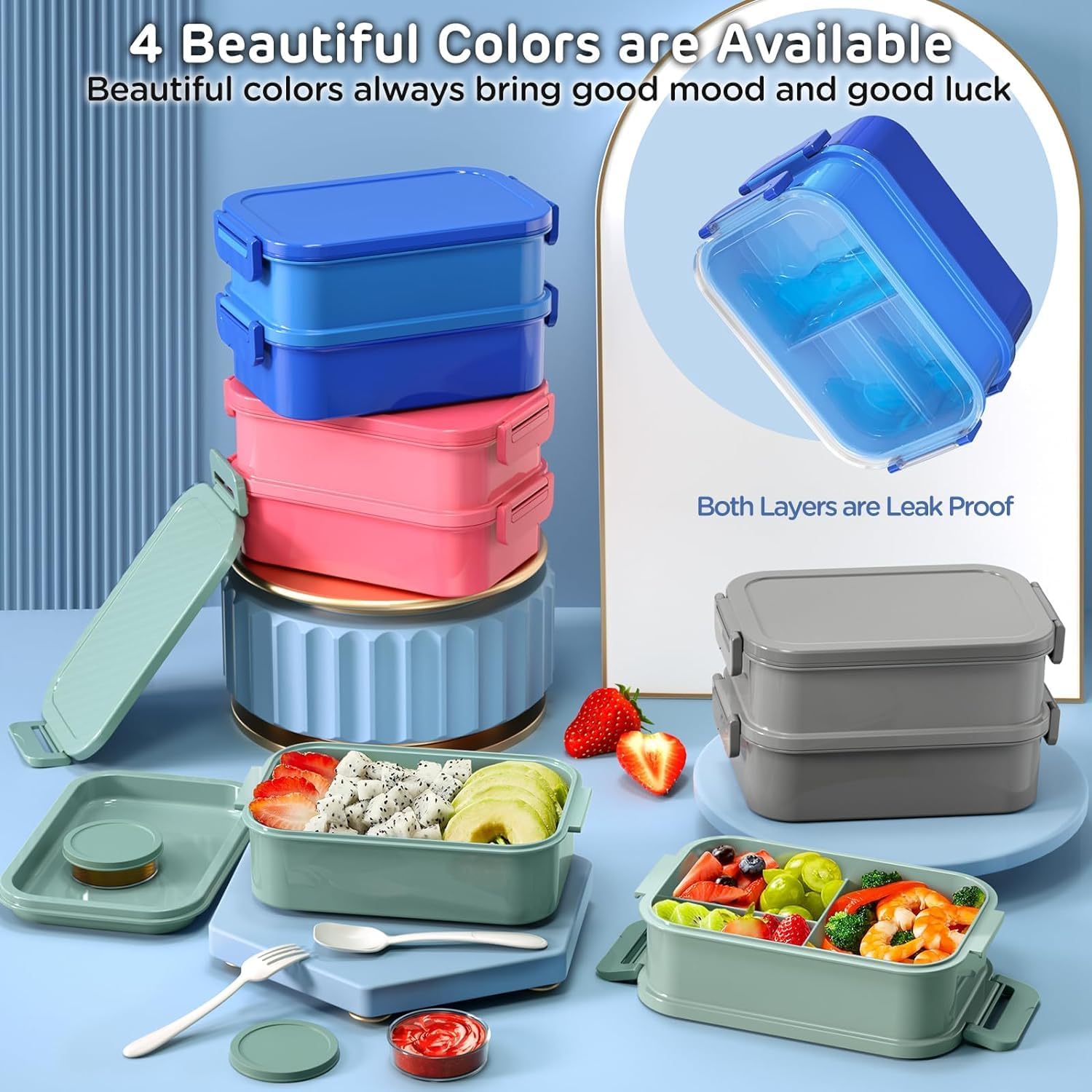 Stackable Bento Lunch Box
