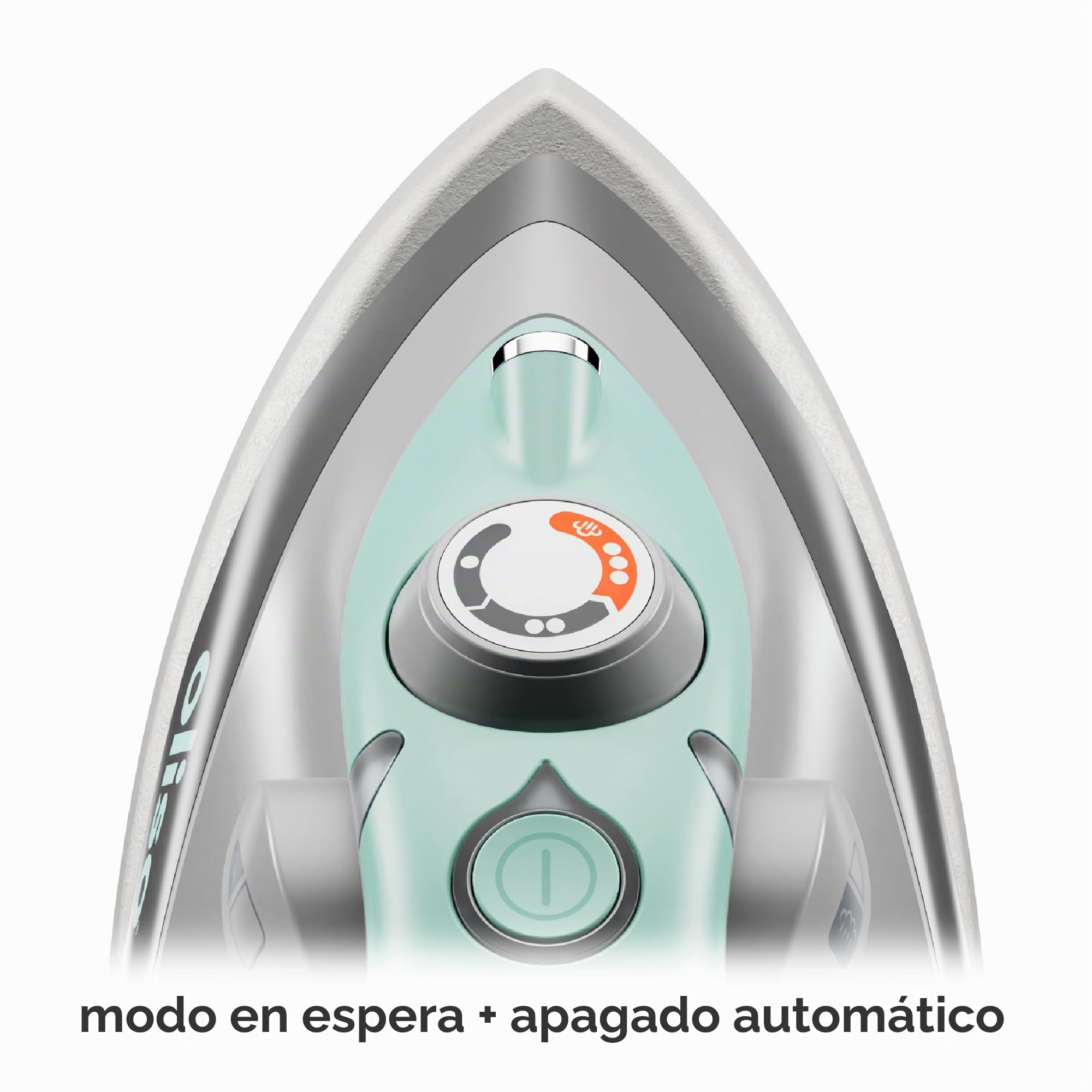 oliso M3Pro Textile Compact Plancha de vapor para proyectos textiles con reposaplanchas caliente Solemate