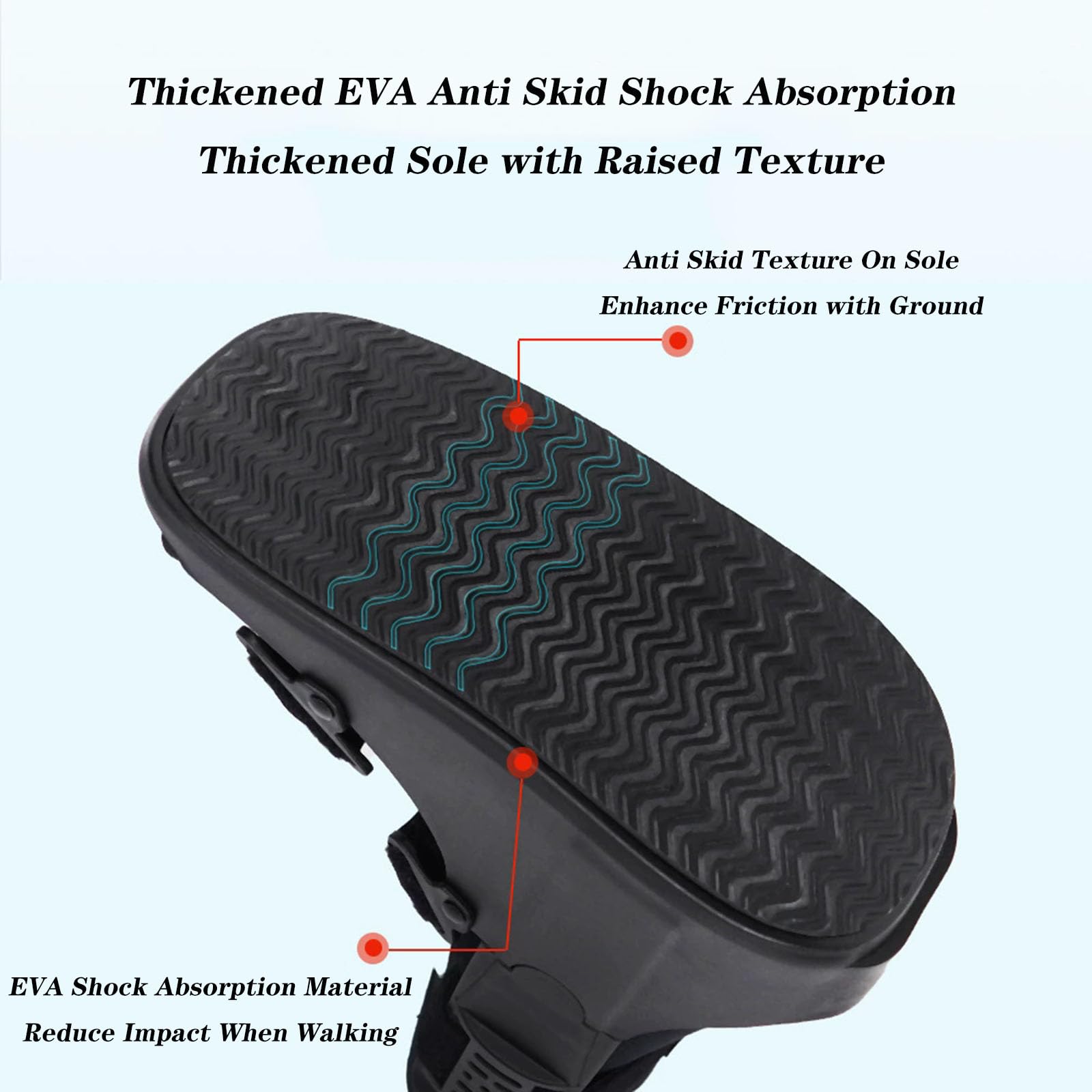 SFKLYU Bota Inflable para Caminar, Inmovilizador Ortopédico para Dormir, Férula Nocturna para Fascitis Plantar para Fijación Ocular O Soporte en Caso de Fractura,B Left,M