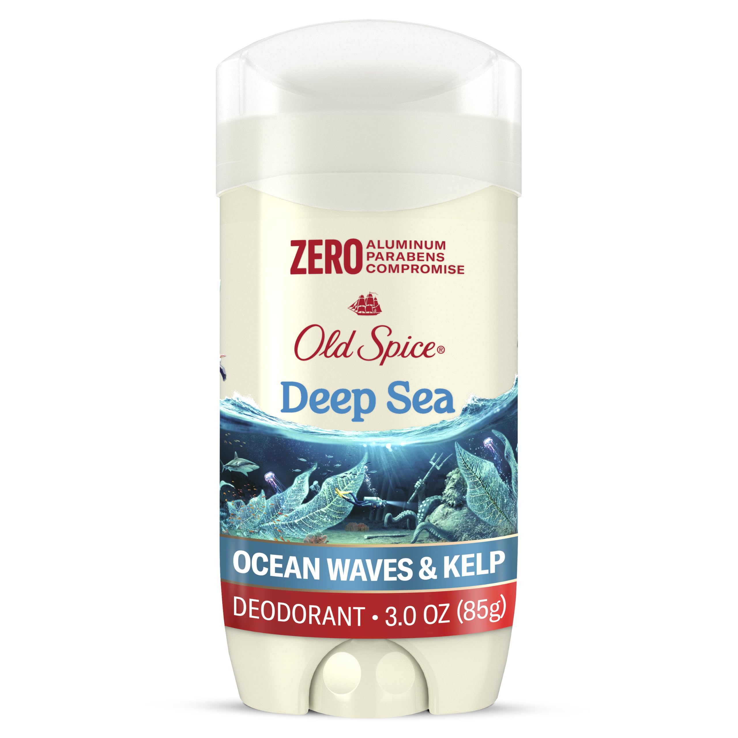 Amazon | Old Spice Deodorant for Men Deep Sea with Ocean Elements
