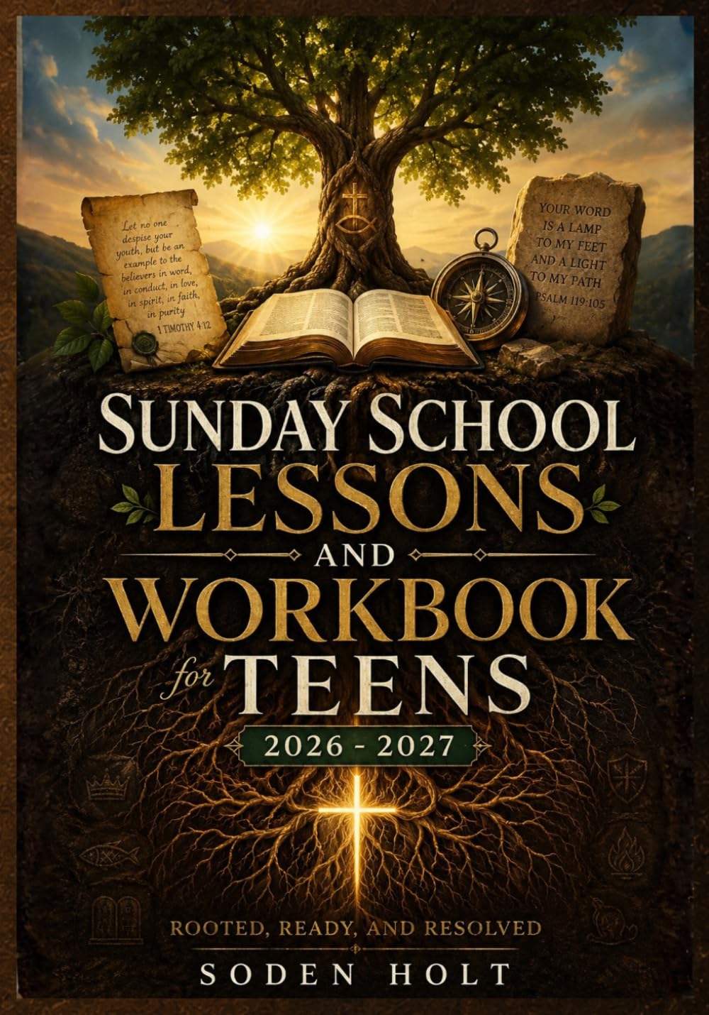 Sunday School Lessons and Workbook for Teens 2026 - 2027: Rooted, Ready, and Resolved