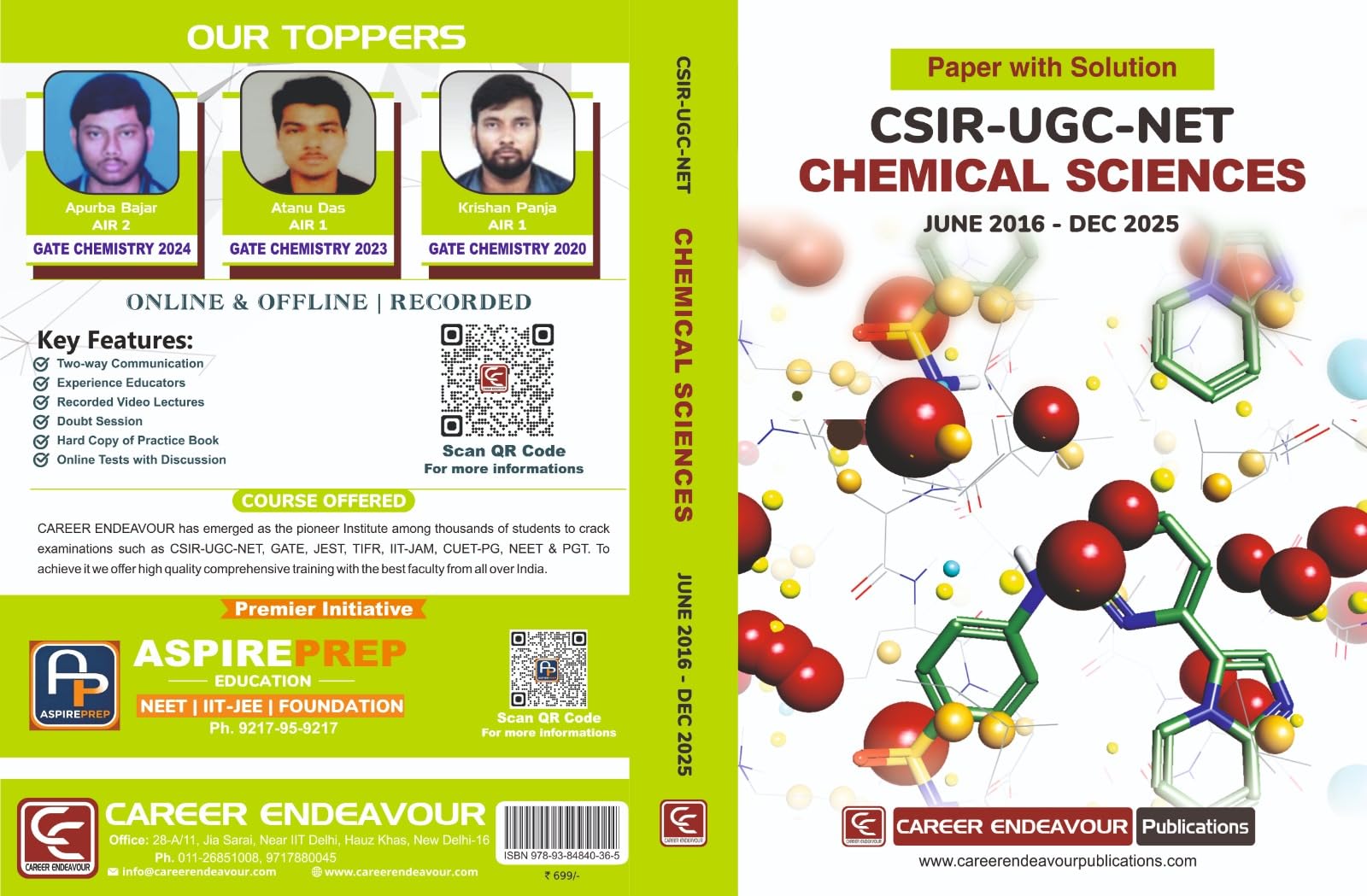 CSIR NET Chemical Science Solved Papers 1