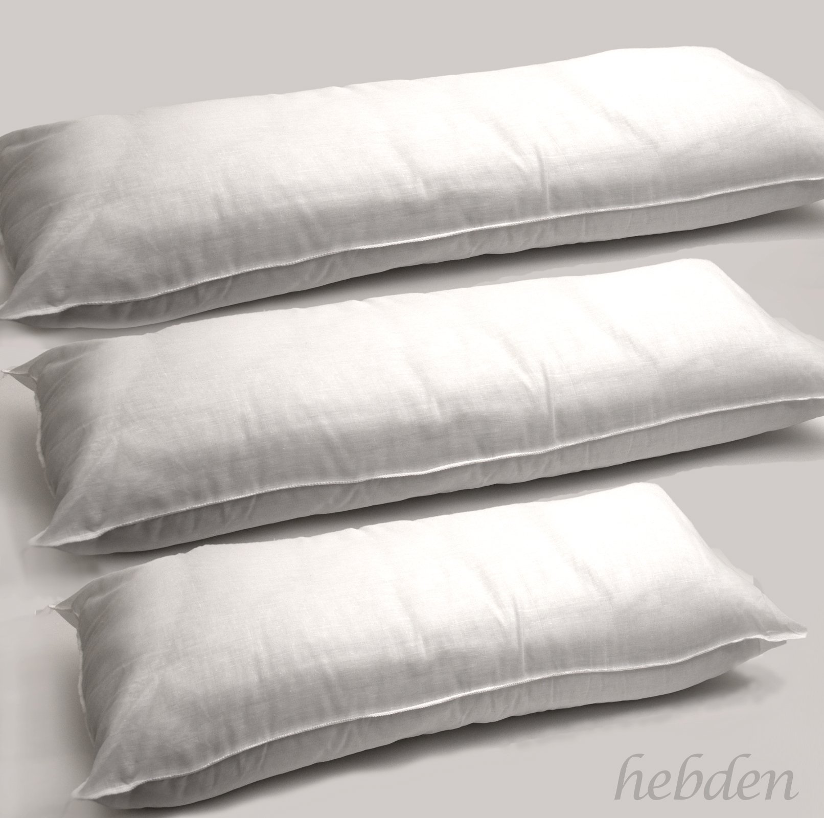 Perfect ChoiceDuck feather # { 19 X 42 pack of 1 } Bolster pillows 100% Cotton Cambric Cover.