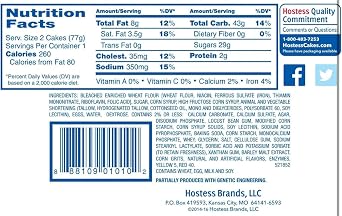 Hostess Twinkies, Original, 2.7 Ounce, 6 Count 2 individual (pack of 36)