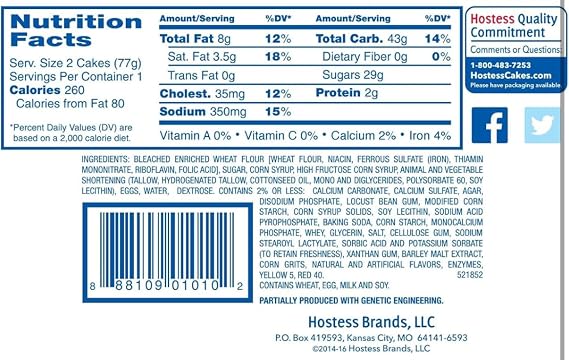 Hostess Twinkies, Original, 2.7 Ounce, 6 Count 2 individual (pack of 36)
