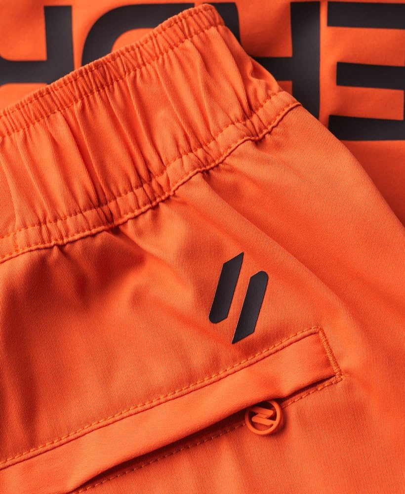 Superdry Męskie spodenki sportowe z materiału pochodzącego z recyklingu