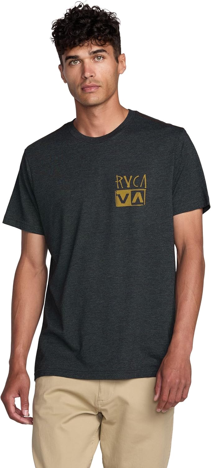 RVCA Mens Men's Horton Panther Ss Short Sleeve Tee - Image 5