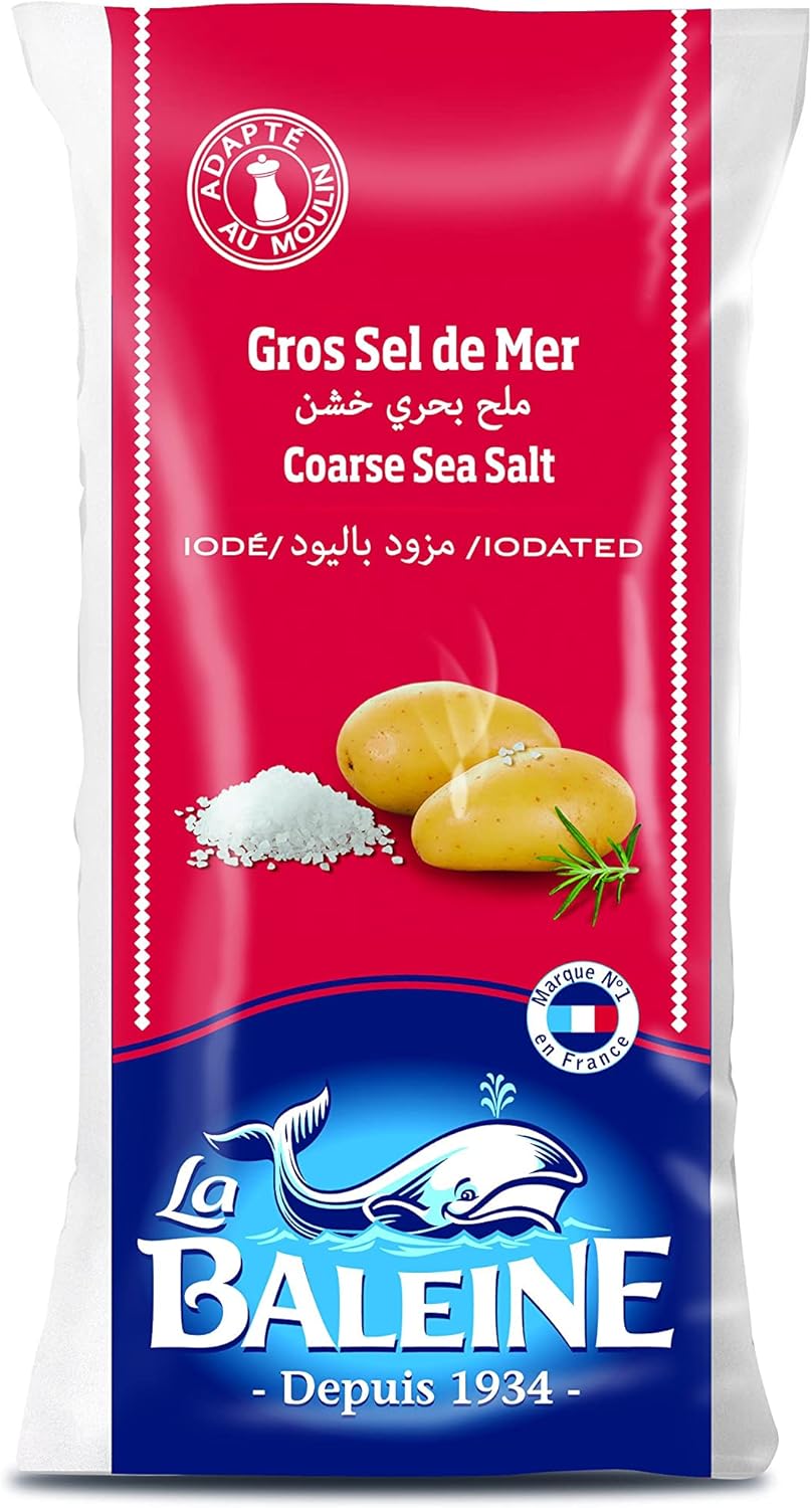 La Baleine Polybag Coarse Sea Salt, 1 Kg Buy Online at Best Price in