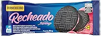 Biscoito Rancheiro Sabor Chocolate Recheado com Morango 90g – Vegano, Leve e Saboroso
