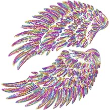 Iron Patches for Clothing Wing Ironing Repair Applique | Jeans Applique Decoration for Backpack Jacket Jeans Shirt Hoodie Shoe Dress Handicraft