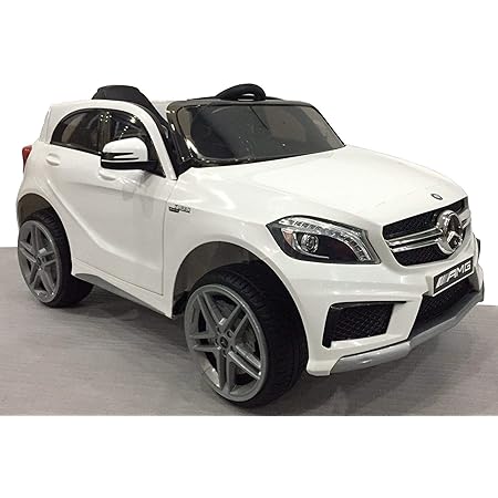 Riricar Voiture Electrique Enfant Mercedes Benz 5 Amg Blanc 1 Place Avec Telecommande 2 4 Ghz Batterie 12 V 2x Moteur 35w 36 Mois 7 Ans Amazon Fr Jeux Et Jouets