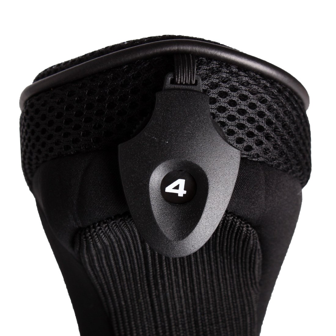 Andux coprimazza da Golf per ibridi 4pcs/Set Intercambiabile No. Etichetta CTMT-01 (Nero)
