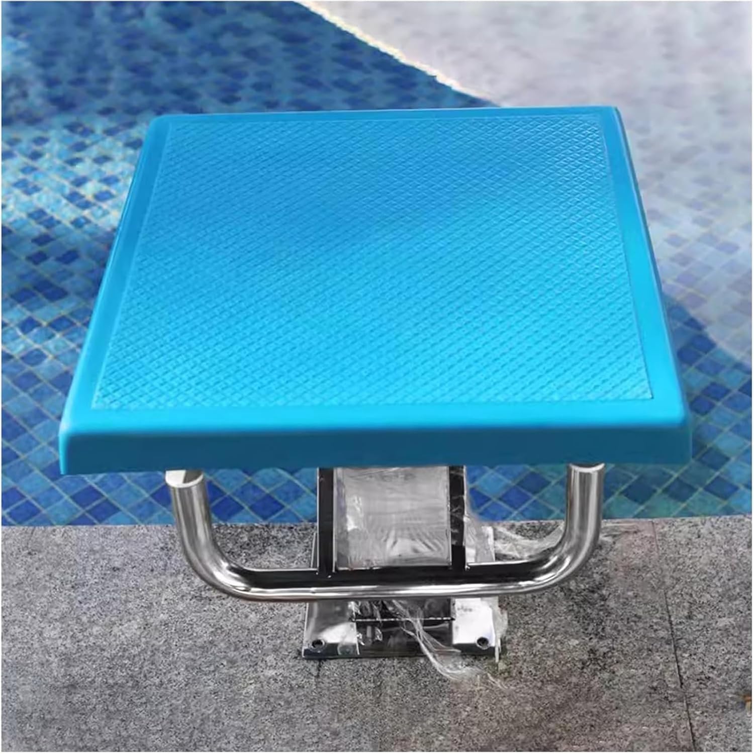Pools Diving Equipment,Heavy Duty Non-Slip Countertop Diving Boards,Heavy Duty Swimming Pool Diving Board with Stainless Steel Base,for Private Swimming Pools/Stadiums,B