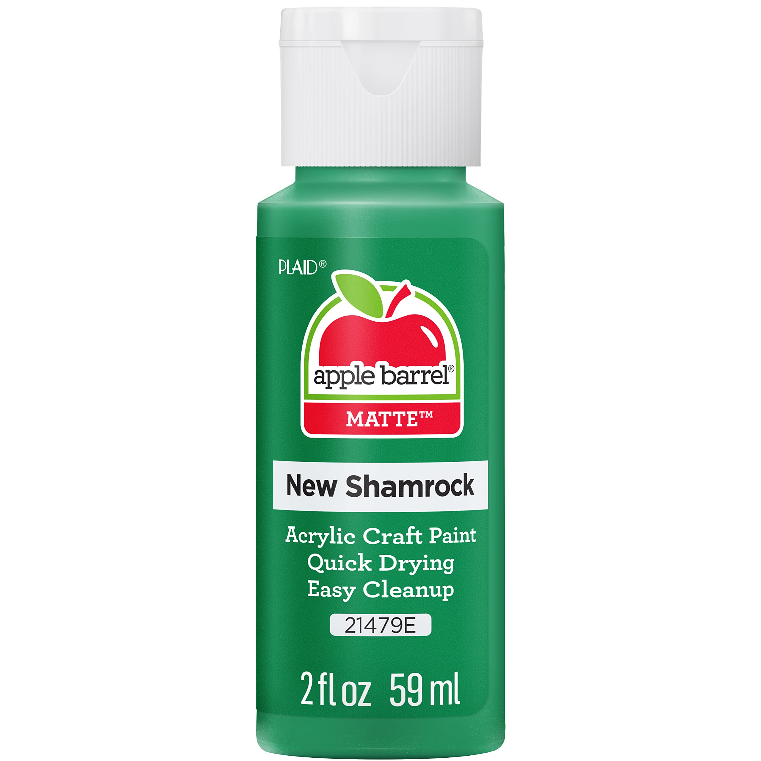 Apple Barrel Acrylic Paint, New Shamrock, 2oz — image 1