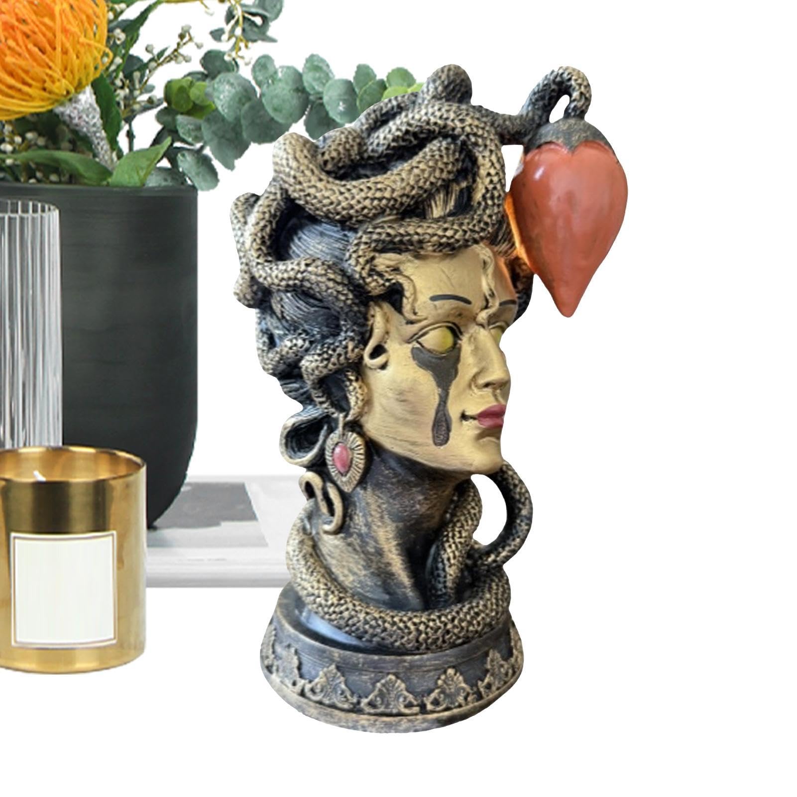 Lampe de Table, Lampe de Table Buste, Gothique Mythique