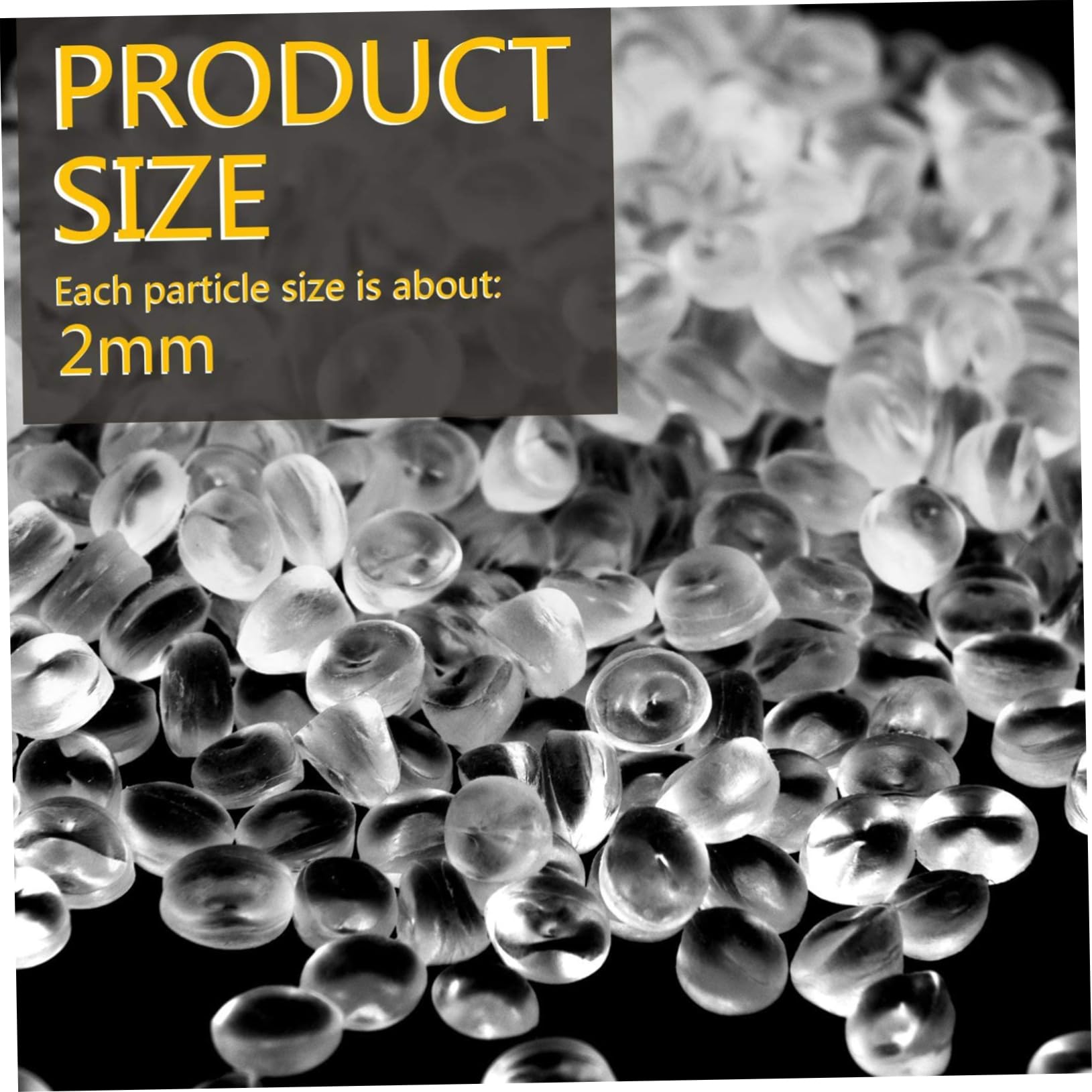 Aroma Beads Eva Bianche senza Profumo, Sacchetto 1, Decorative | Riempimento Diy, Buona Flessibilità, Effetto Decorativo, Materiale Eva, Confezione Singola
