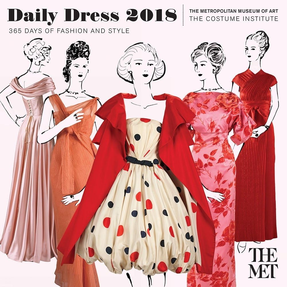 Daily Dress 2018 Wall Calendar