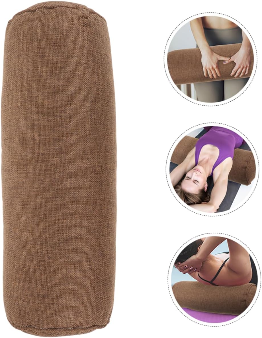 1pcs Yoga Accessory Pillow Home Yoga Pillow for Beginners Support Long Lumbar Bolster