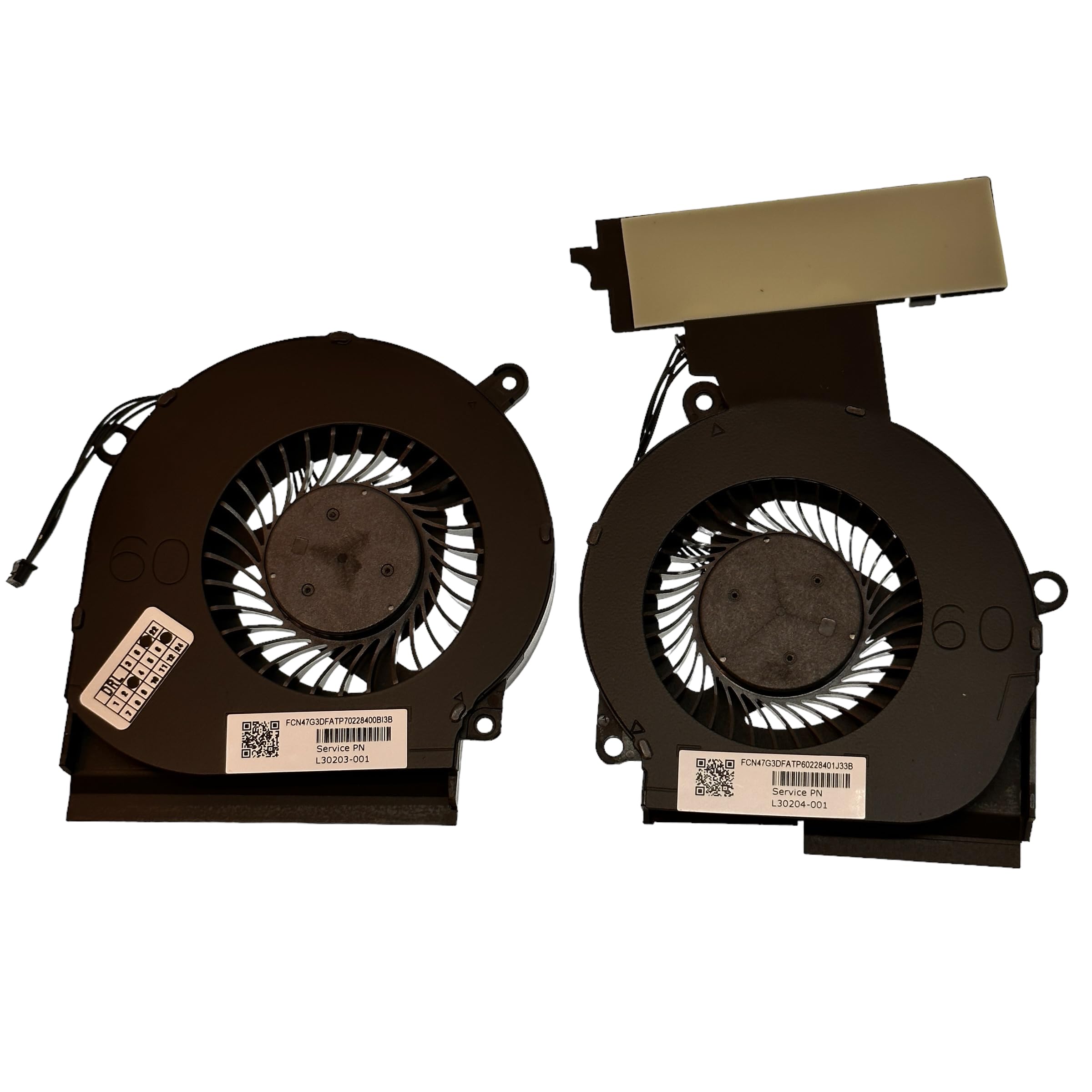 Set di raffreddamento CPU + GPU per HP Omen 15-DC, PN: L30203-001, L30204-001, L29354-001, L29355-001