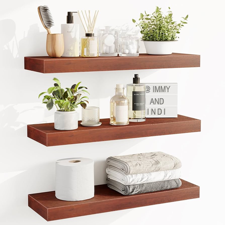 CASSA HOME DECOR Wall Mounted Floating Book Shelves For Wall