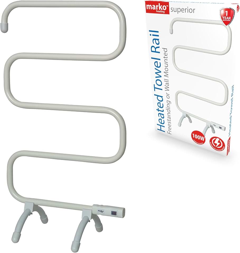Amazon.co.uk free standing electric towel rail