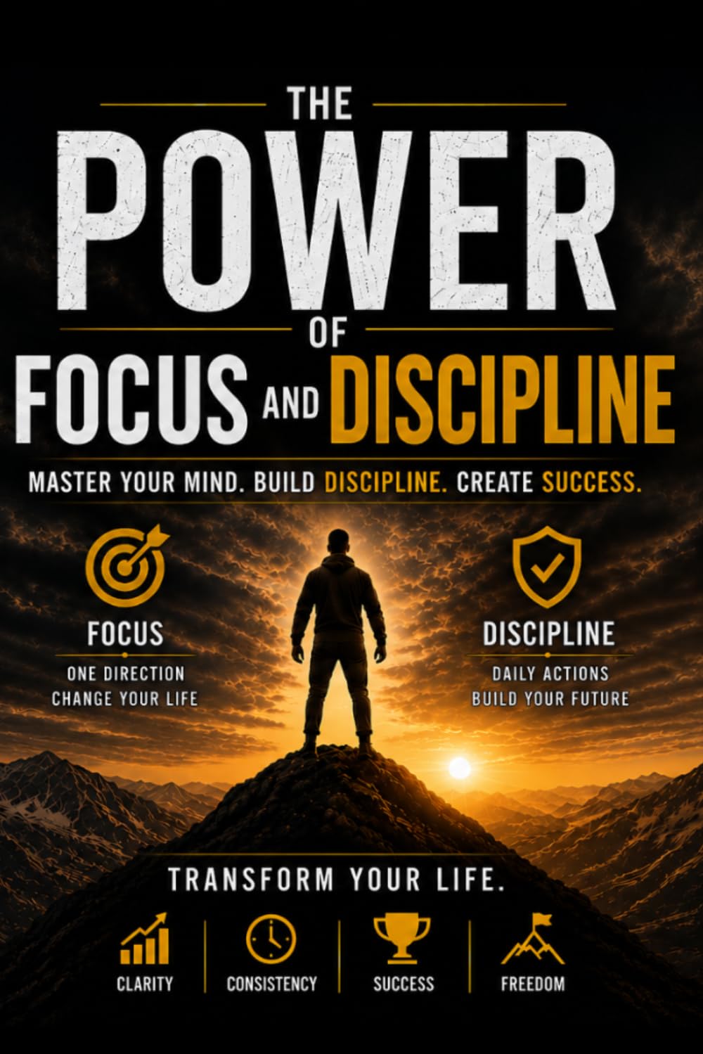 The Power of Focus and Discipline: How to Eliminate Distractions, Build Self-Discipline, and Achieve Your Goals