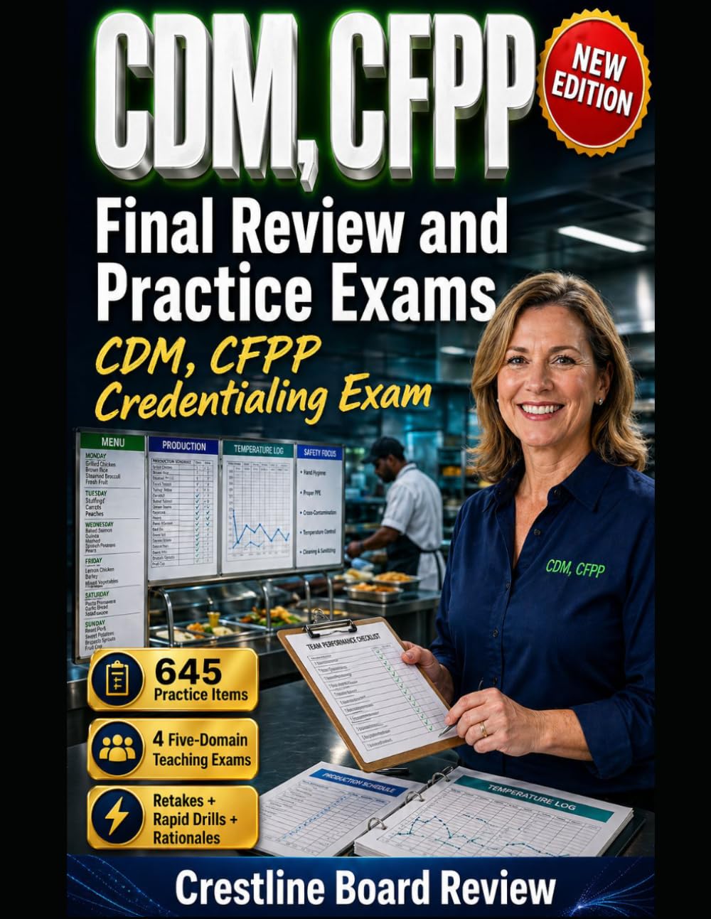 CDM, CFPP FINAL REVIEW AND PRACTICE EXAMS: CDM, CFPP CREDENTIALING EXAM PRACTICE WITH BOARD-STYLE TESTS, RETAKES, AND RAPID DRILLS