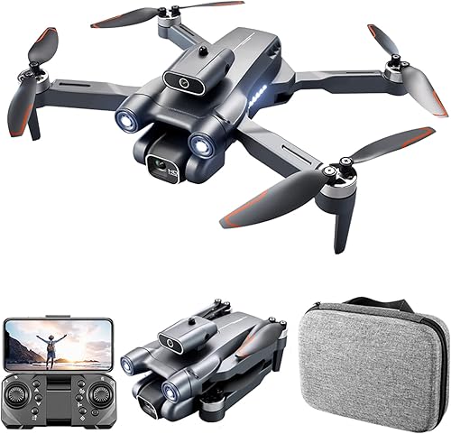 GoolRC Drone con cámara para adultos 4K UHD, Mini RC FPV Dron, RC Quadcopter con evitación de obstáculos, posicionamiento de flujo óptico, cámaras