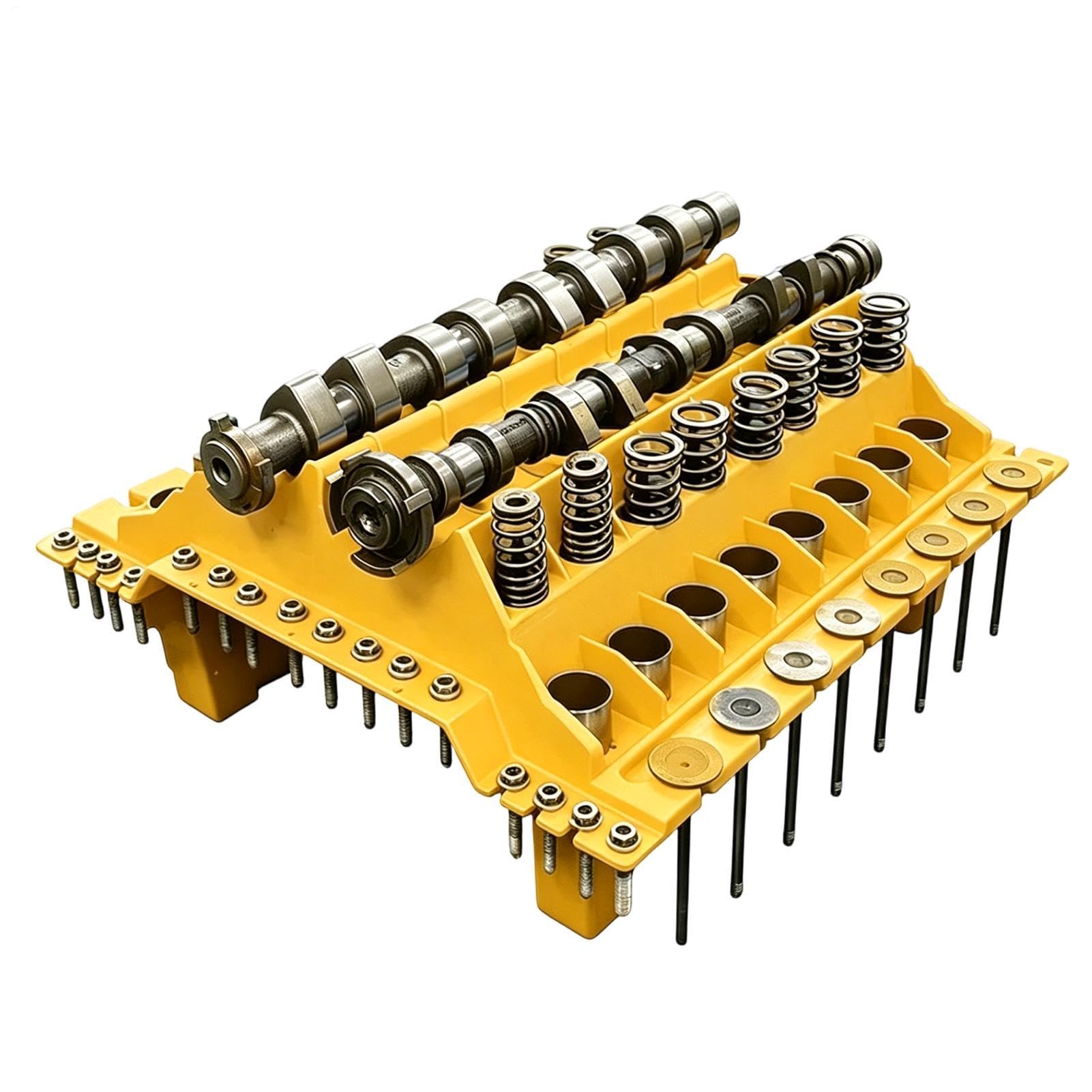 Organizzatore testa cilindro, strumento di stoccaggio del motore, 45,7 x 40,6 cm, aiuto portatile, dispositivo antiscivolo professionale con presa facile, alimentazione compatta con uso quotidiano