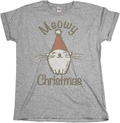buzz shirts Meowy Christmas Cat, Adults 