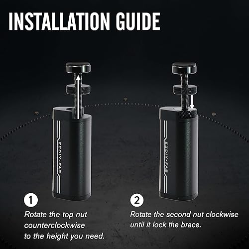 Miniatura 7 de EZDIY-FAB Soporte de soporte de GPU,Soporte de tarjeta gráfica ARGB de 5V 3PIN, Soporte de soporte de GPU altura ajustable,Soporte de aluminio para