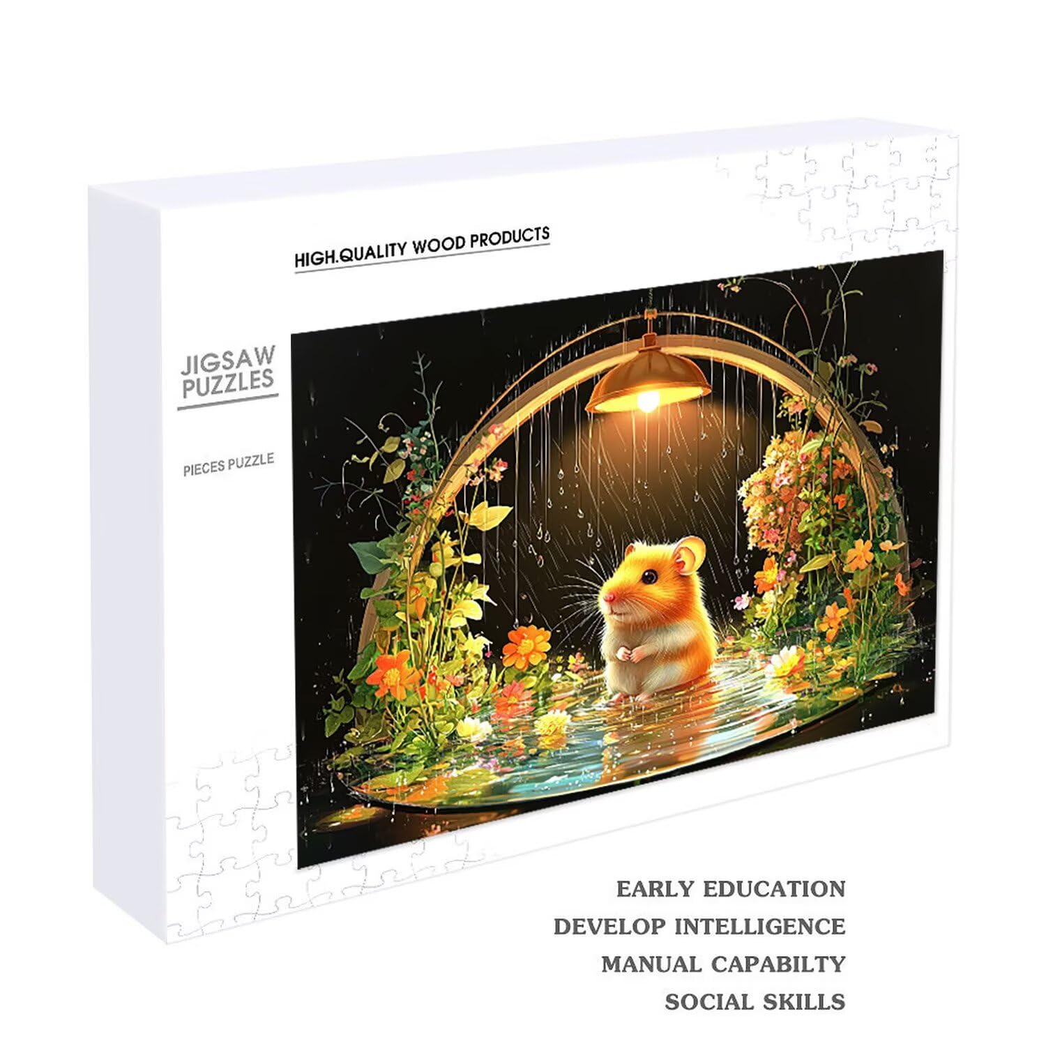 Puzzle in Legno per Adulti 3000 Pezzi | Carino topo| Giocattoli Educativi | Puzzle Adulti E Famiglie Decor | Dimensione Di 122x80cm | Regalo Adultis | Regali Natale (Formato: 48.8x32in) o-423