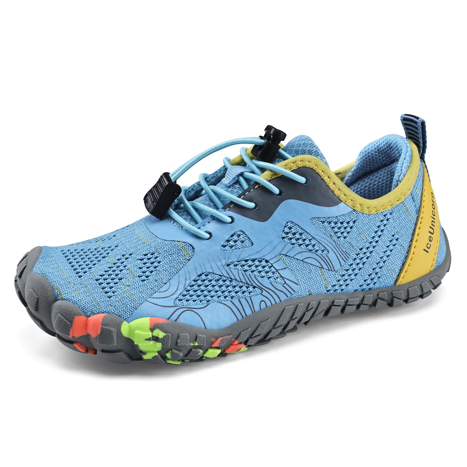 IceUnicorn Kinder Barfußschuhe Junge Mädchen Barfussschuhe Badeschuhe Aquaschuhe Atmungsaktiv Traillaufschuhe