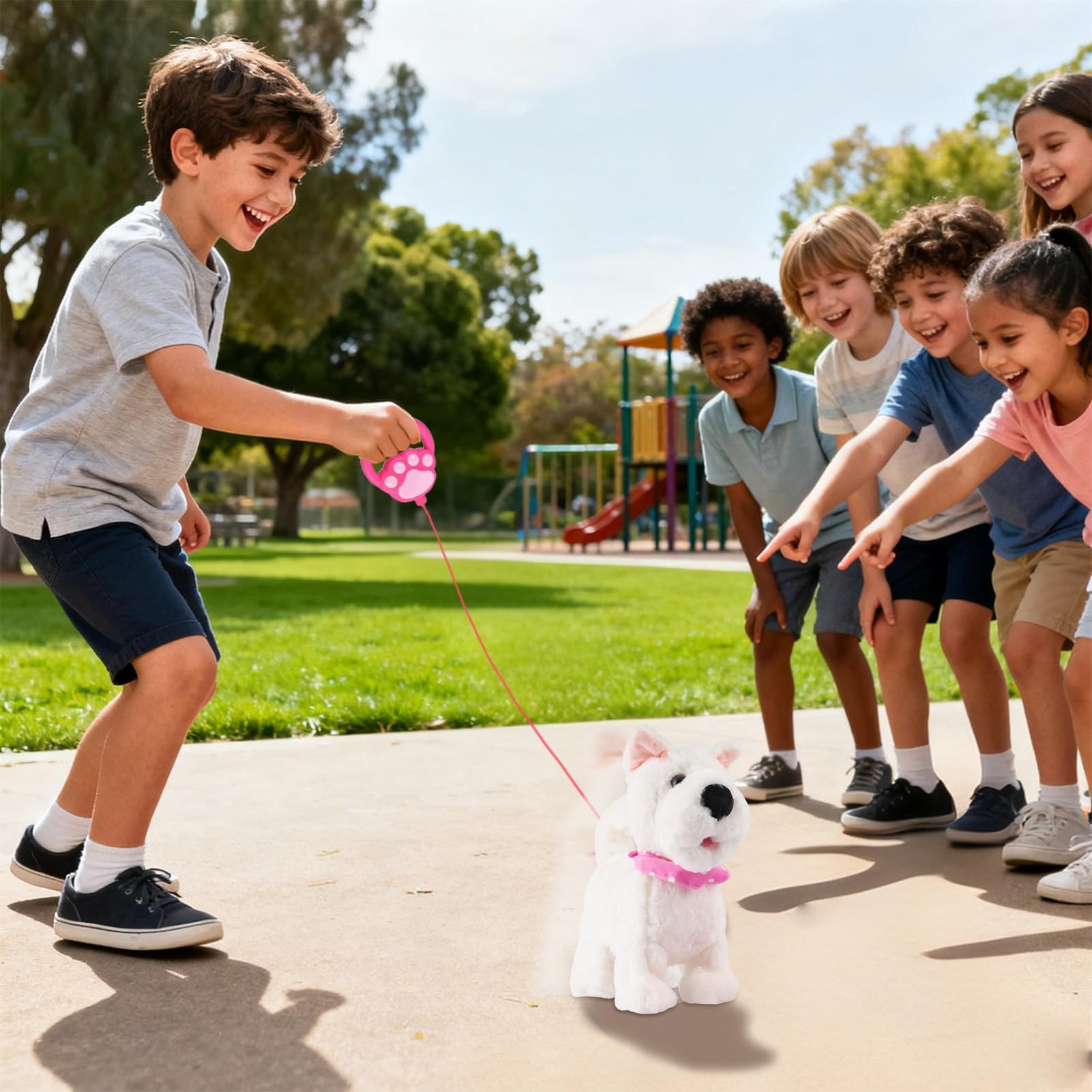 Robot Cucciolo Animale di Peluche Realistico e Intelligente