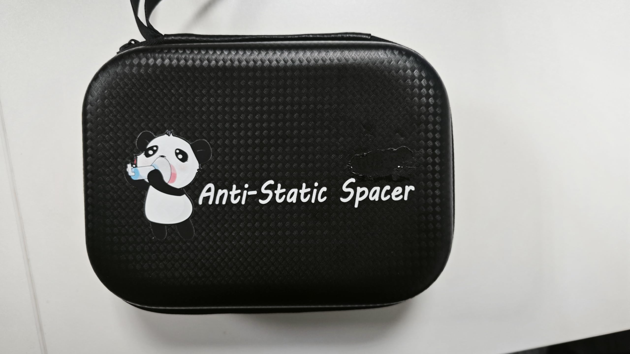 Distanziatore per inalatori bambini con maschera e custodia da viaggio, camera di aerosol utilizzata con qualsiasi inalatore a dose misurata per asma (maschera per bambini)