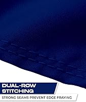 Vista 5 de AGAS - Bandera azul marino para motocicleta retirada, 6 x 9 pulgadas, poliéster de punto impreso de doble cara, bordes de doble costura, bandera