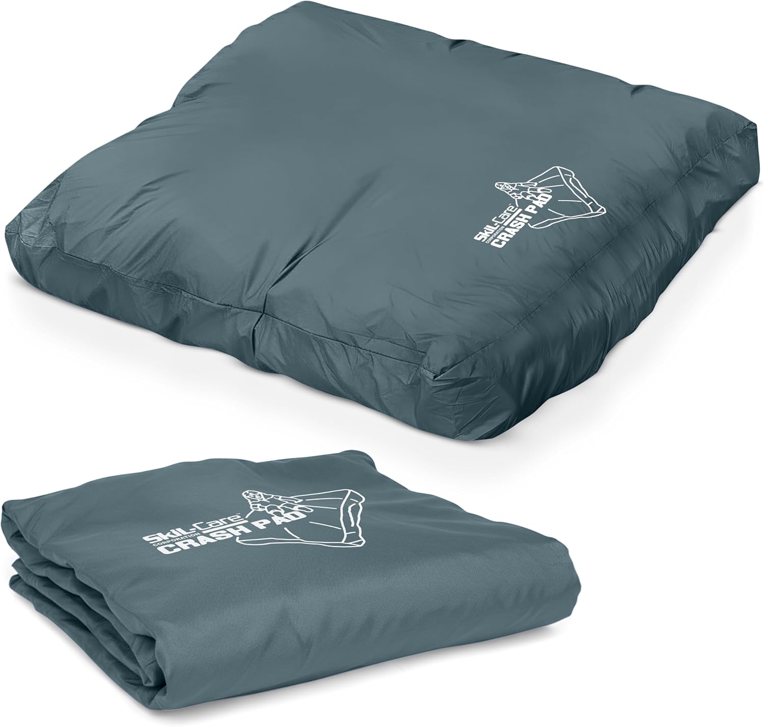 Skil-Care 3' x 4' Crash Pad with Extra Replacement Cover, Crash Pads for Kids Sensory Room Equipment, Sensory Crash Mat, Soft Foam Landing Zone for Sensory Input