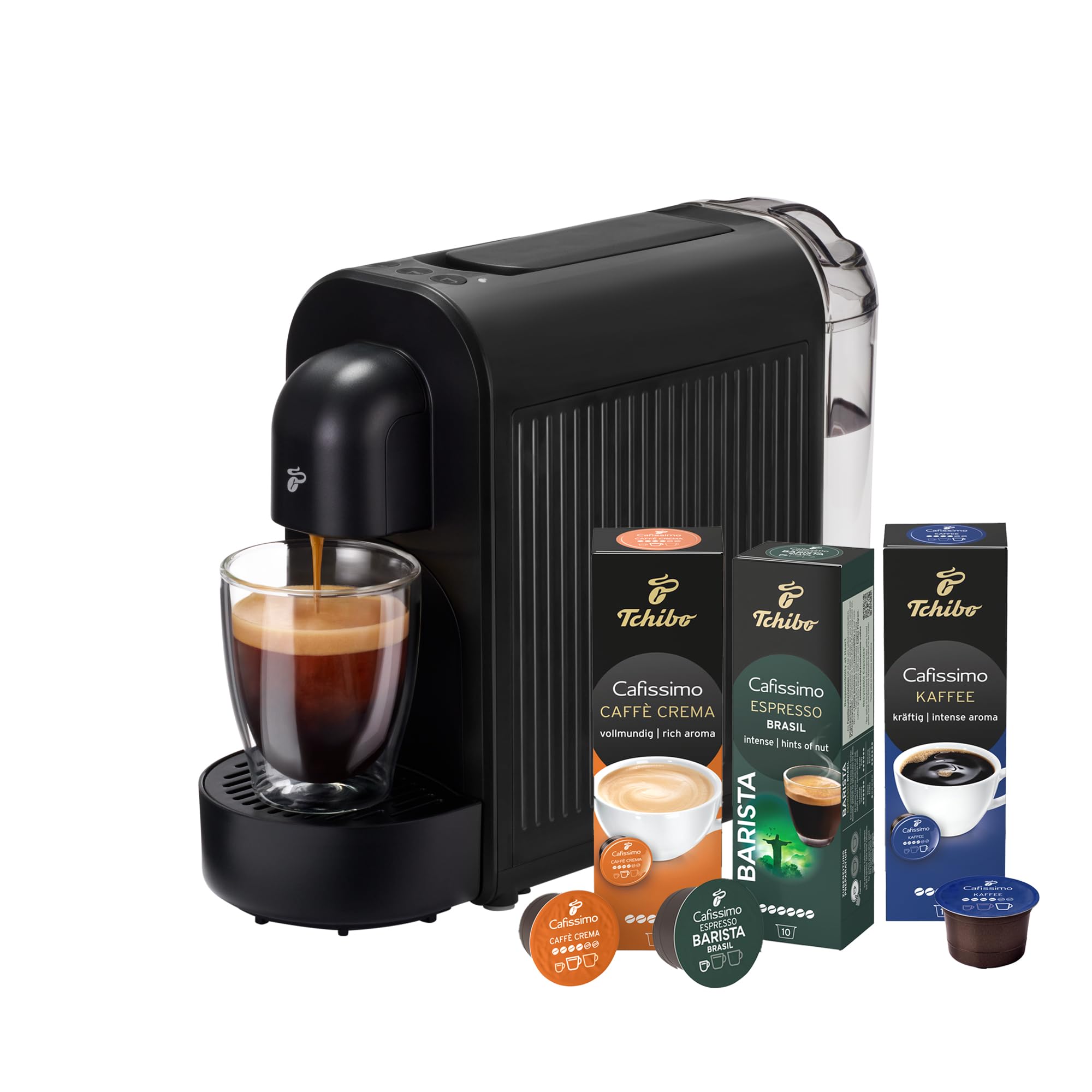 Tchibo Cafissimo NOW Kaffeemaschine Kapselmaschine 1250 Watt 0,67 l Schwarz