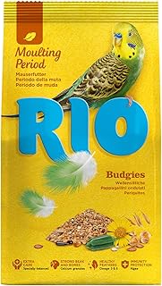 RIO Mousing Food for Budgies | 500 g | Complete Feed for Budgies in Mauser | Specially tailored to the needs during moulting product image
