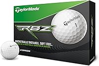 TaylorMade Rocketballz Golf Balls - REACT Core, SPEEDMANTLE Velocity, Soft Lothane Cover for Distance & Spin (4.7/5 Stars)