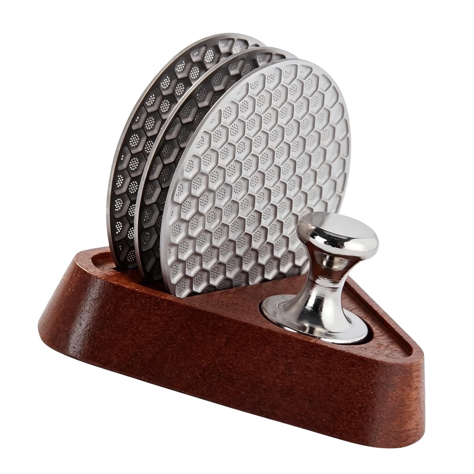 NPYQ 3Pc 53.3Mm Espresso Puck Screen Steel Filter for 54Mm Portafilter Prevents Channeling & Ensures Even Extractions Coffee Brewing Tool