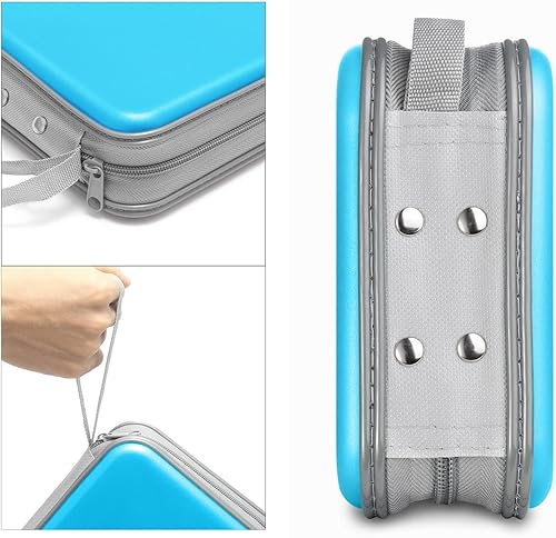 Miniatura 87 de Funda para CD, capacidad para 40 unidades, para CD/DVD, cartera, de plástico duro, DVD, carpetas de almacenamiento para automóvil, hogar, oficina,