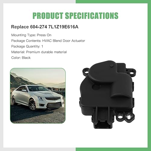 Miniatura 2 de SCITOO Reemplazo de actuador de puerta de mezcla de calentador HVAC para Ford para Expedition 2007-2014, para Lincoln para Navigator 2007-2017