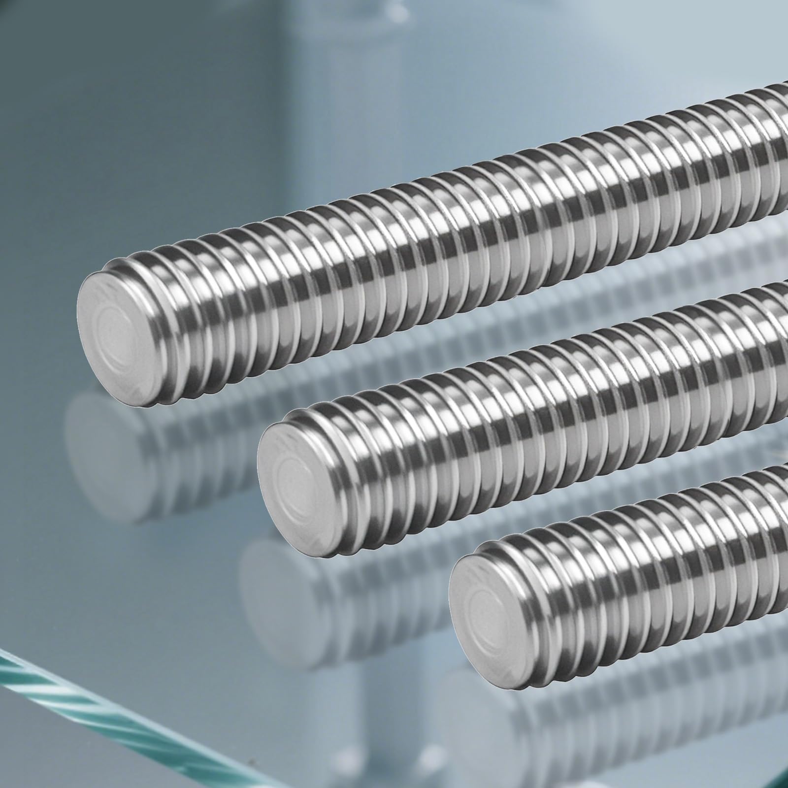 Stainless Steel Threaded Rods - 5 Pack M6 -7 Stainless Steel Threaded Rods - 5 Pack M6 -7