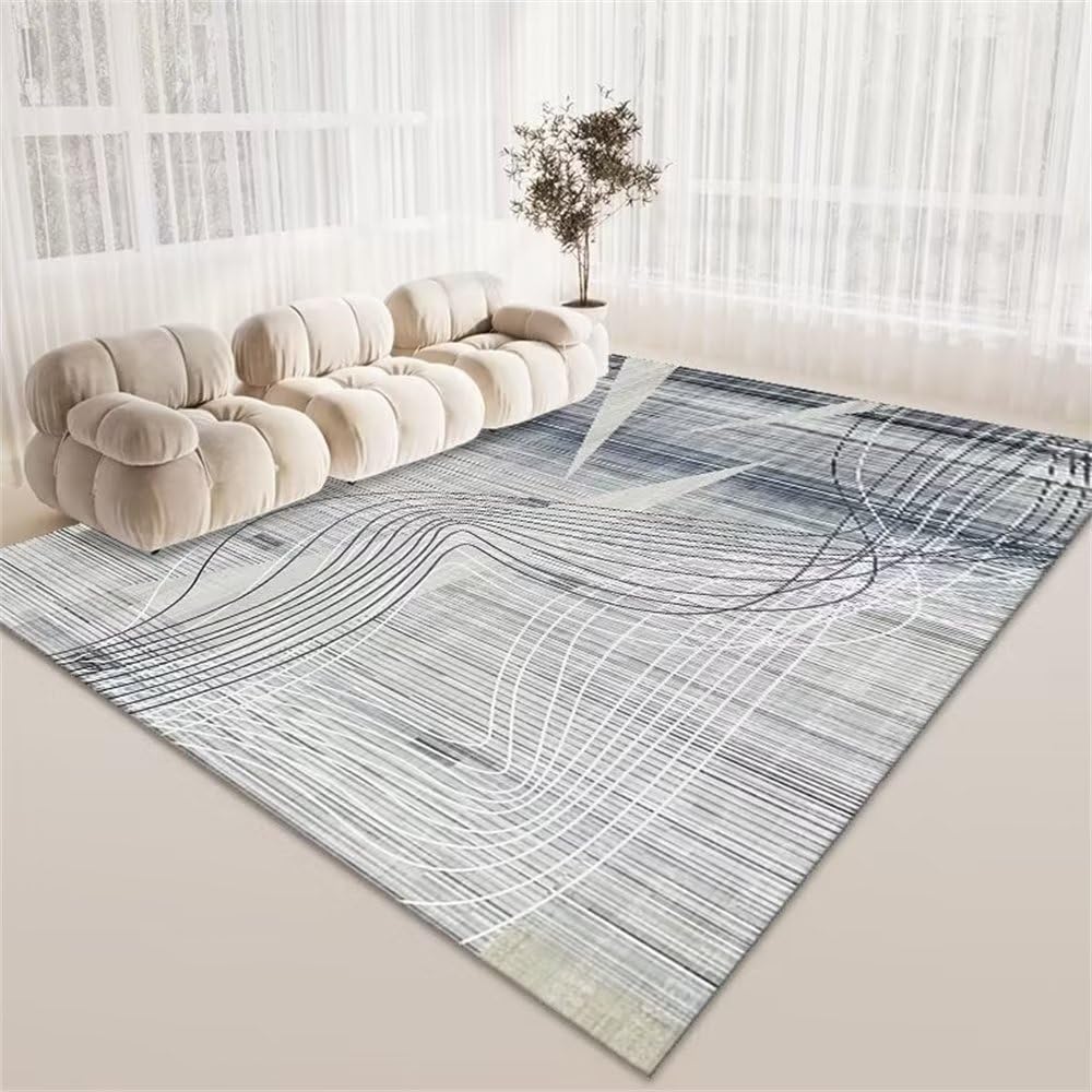 Teppich Kuschelig Sicher und schmutzabweisend Anti rutsch Teppich Teppich Eingang Teppich waschbar in waschmaschine100X160cm
