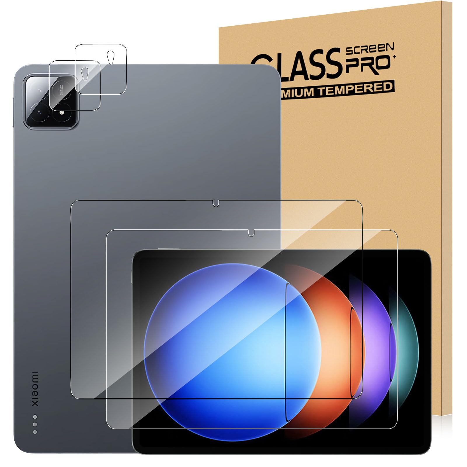 Amazon.co.jp: For Xiaomi Pad 6S Pro ガラスフィルム(2枚)+