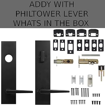 Weslock 066217272SL2D Addy Entry Handle with Philtower Lever (Active)