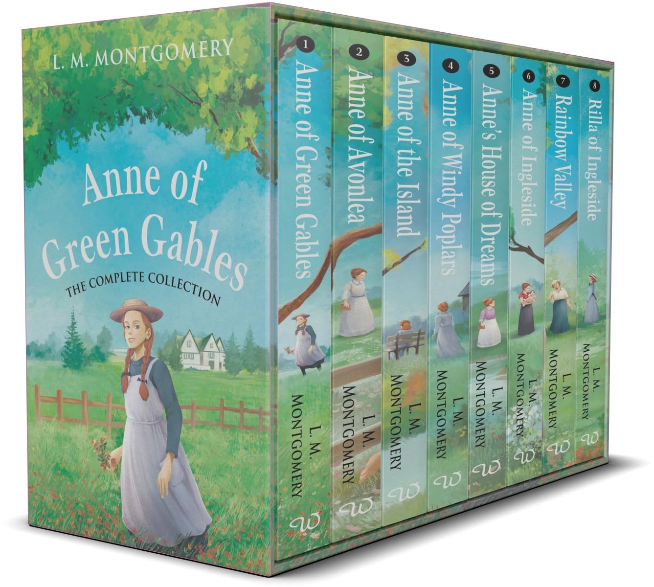 Anne of Green Gables The Complete Collection 8 Books Box Set by L. M. Montgomery