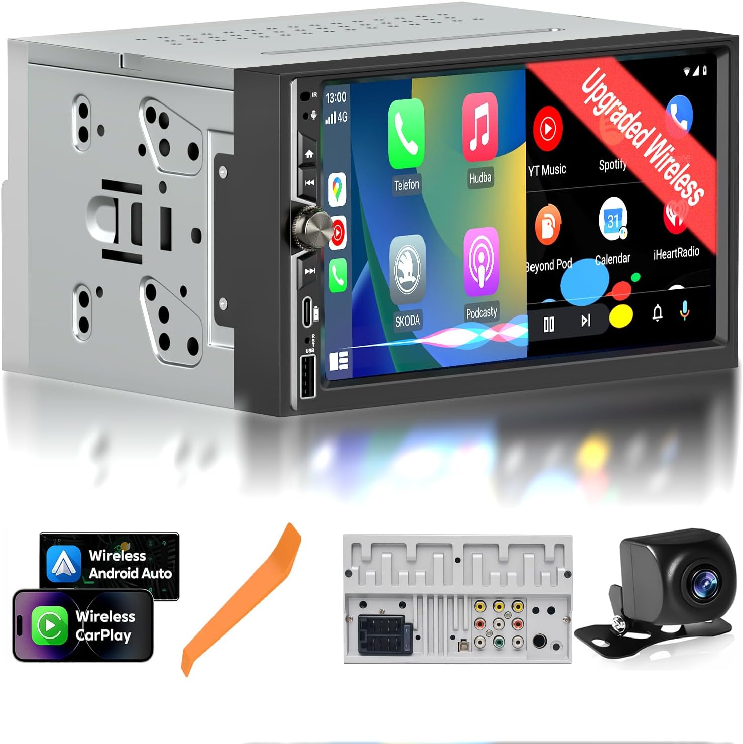 Double Din Car Stereo Radio Wireless...