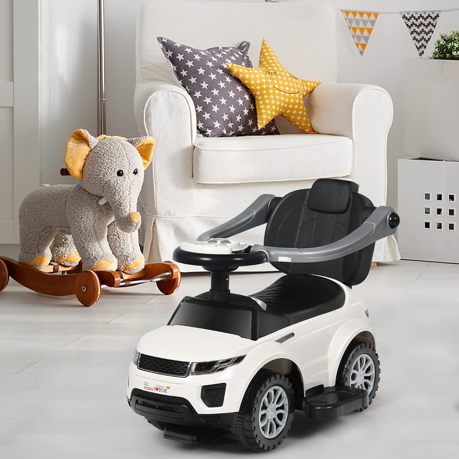 Buy HONEY JOY Push Cars for Toddlers, 3in1 Kids Toy Car Stroller with